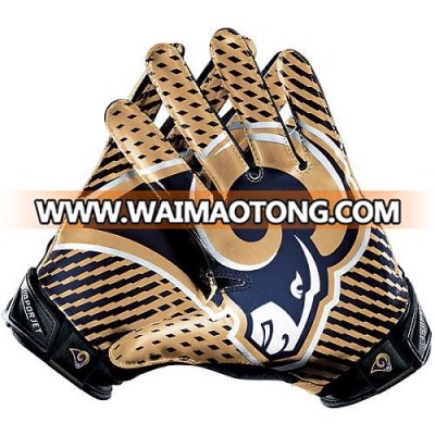 customized best price anti-impact american football gloves