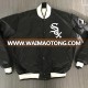 2018 Custom wholesale 100% polyester satin varsity bomber baseball jacket winter men jacket